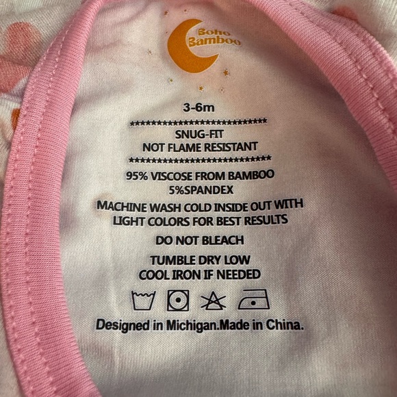 NWT Boho Bamboo zippy - Picture 3 of 8